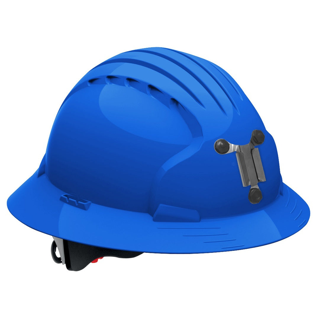 White Hard Hats - JSP - Full Brim Comfort Design