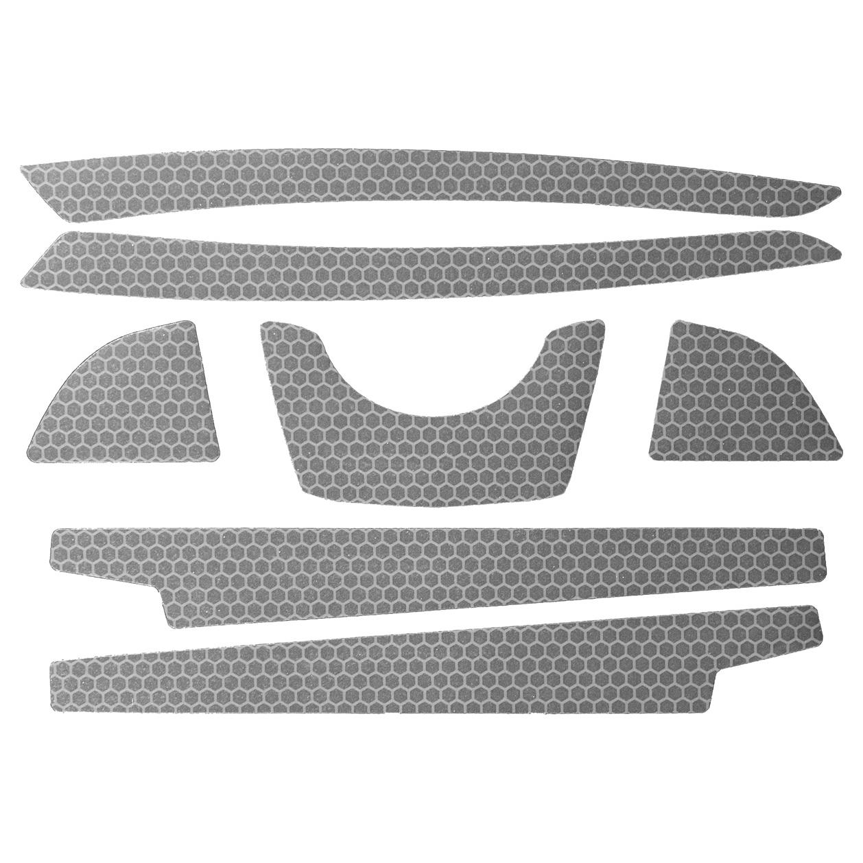 Silver Reflective Stickers - JSP - High Visibility Material