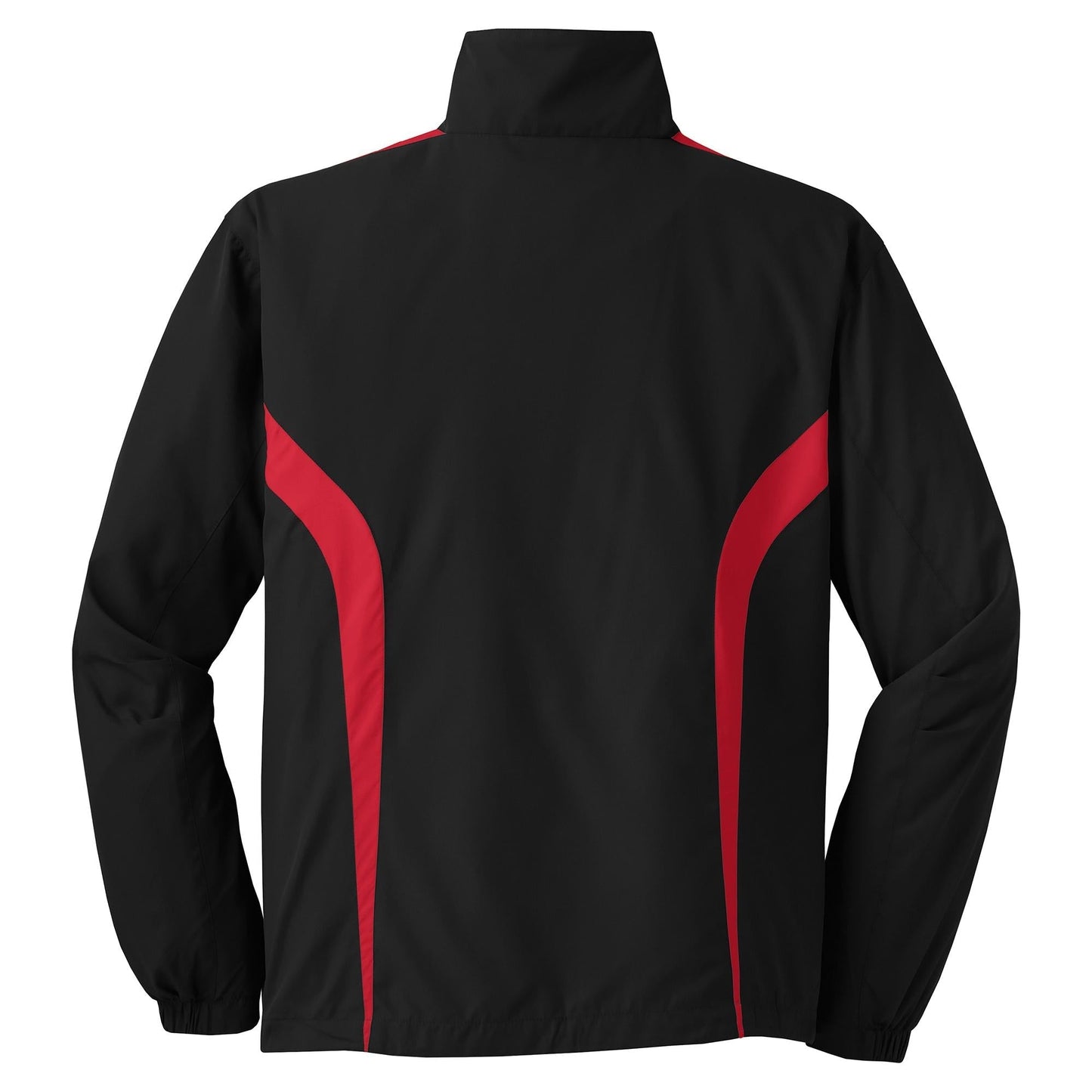 Black/White Jacket - Sport-Tek - Breathable Design - Lightweight