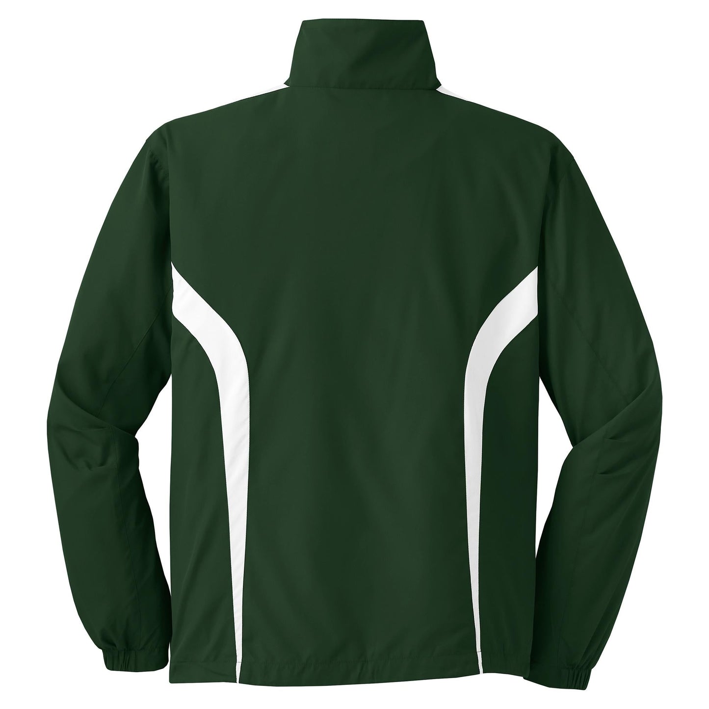 Black/White Jacket - Sport-Tek - Breathable Design - Lightweight