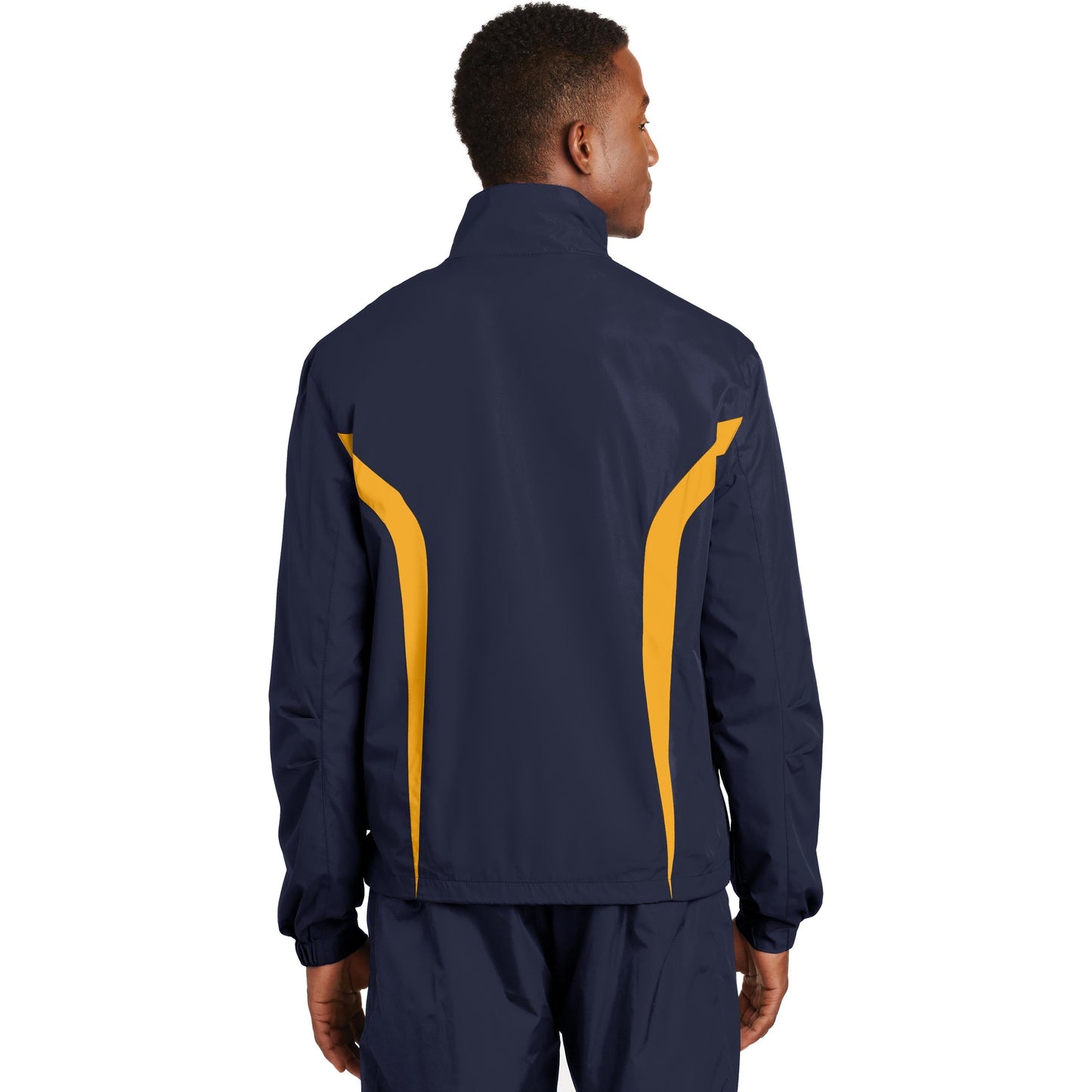 Black/White Jacket - Sport-Tek - Breathable Design - Lightweight