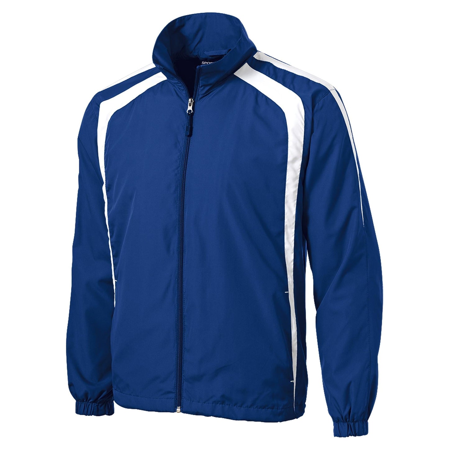 Black/White Jacket - Sport-Tek - Breathable Design - Lightweight