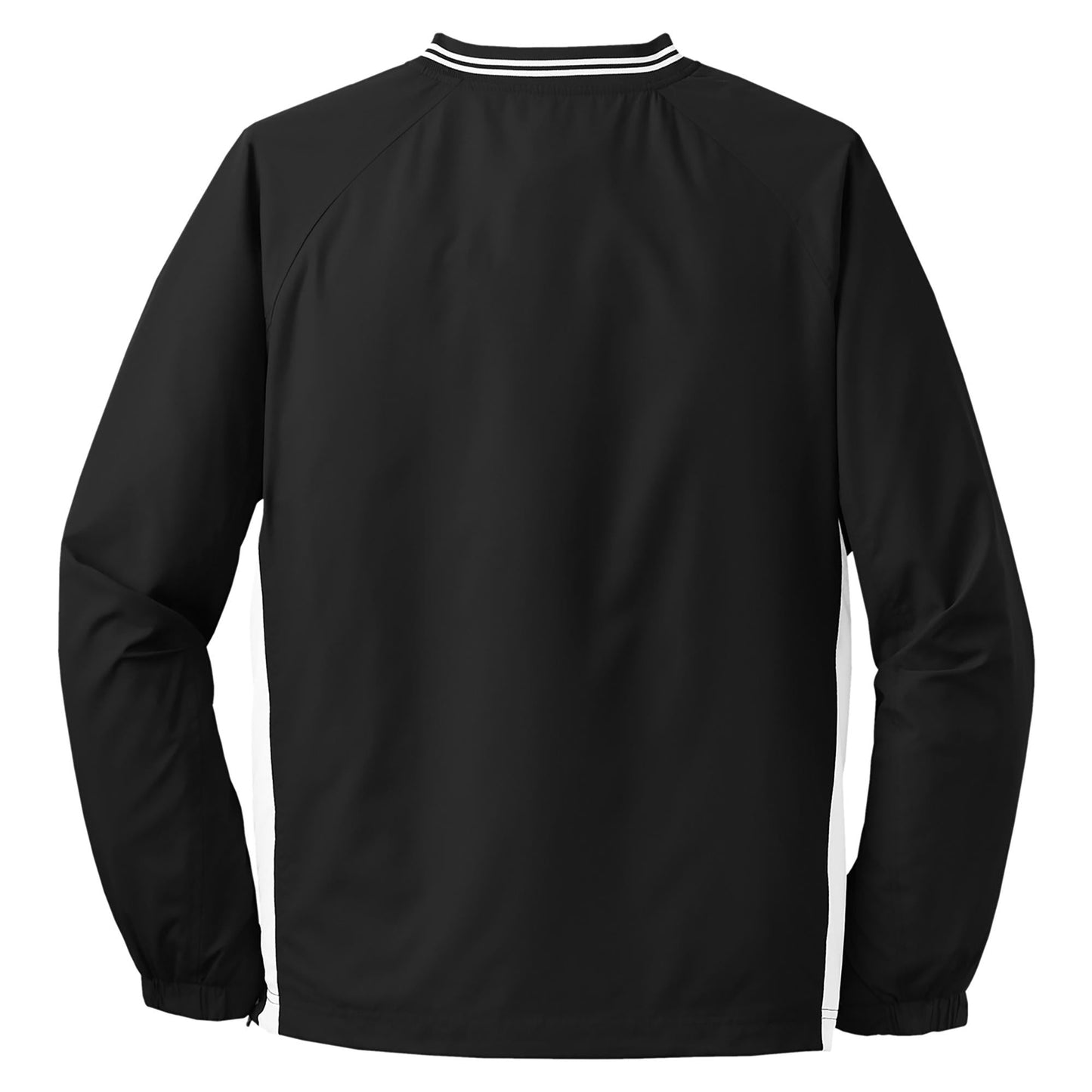 Black/True Red Windbreaker - Sport-Tek - Comfortable Fit