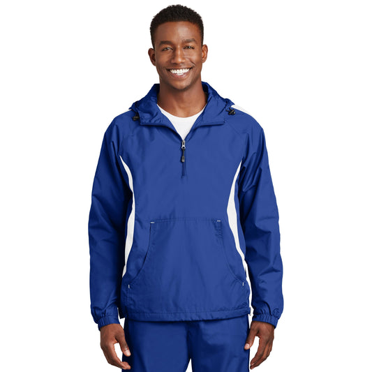 Black/White Anorak - Sport-Tek - Lightweight Style