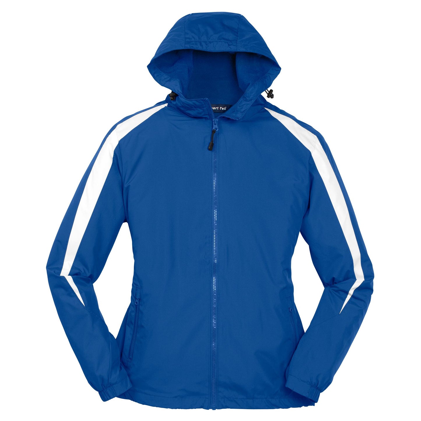 Black/White Jacket - Sport-Tek - Fleece-Lined Design