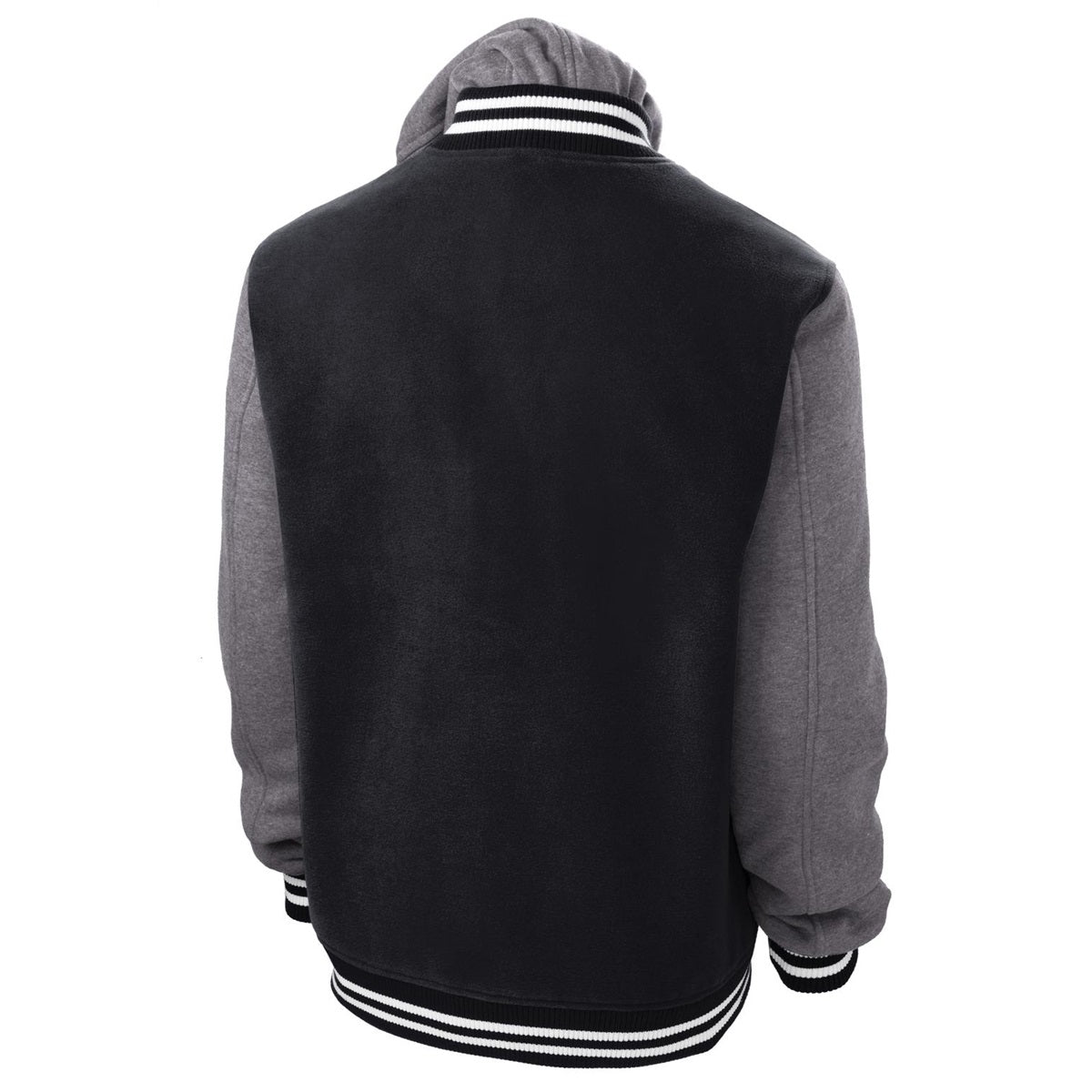 Black Vintage Heather Jacket - Sport-Tek - Cozy Insulated