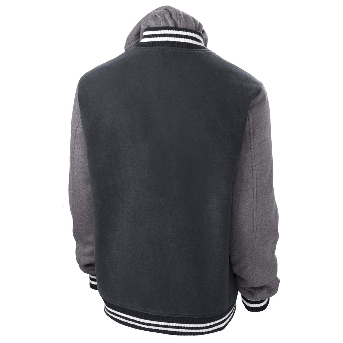Black Vintage Heather Jacket - Sport-Tek - Cozy Insulated