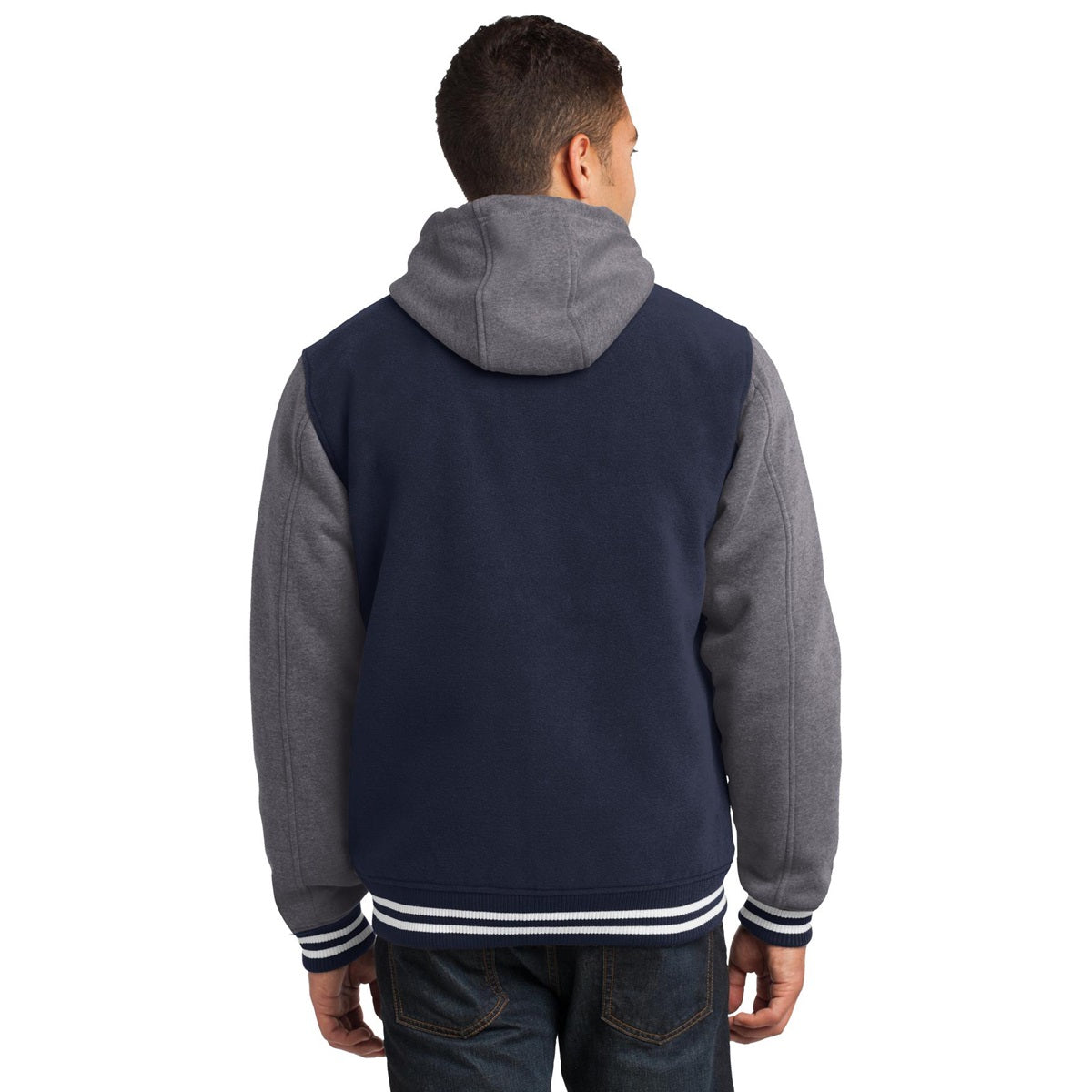 Black Vintage Heather Jacket - Sport-Tek - Cozy Insulated