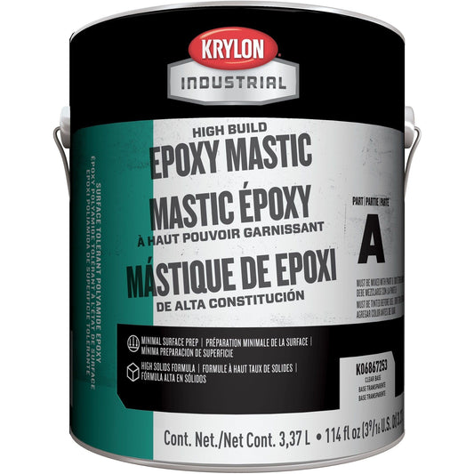 Clear Base Industrial Coatings - Krylon - High Build Mastic