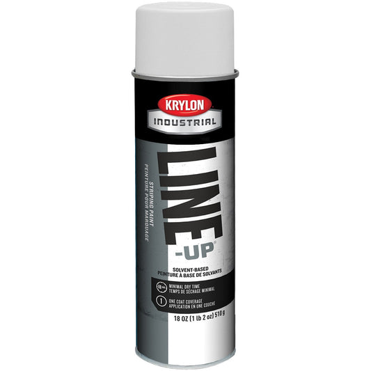 Highway White Marking Paint - Krylon - Fast Drying