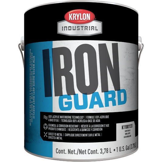Gloss Black Paint - Krylon - High-Gloss Finish