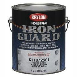 Semi Gloss Black Industrial Paint - Krylon - Water-Based