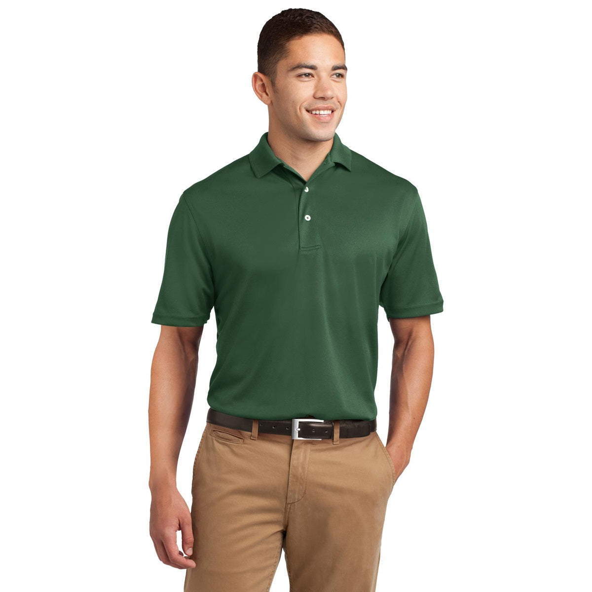 Black Polo Shirt - Sport-Tek - Breathable Fabric