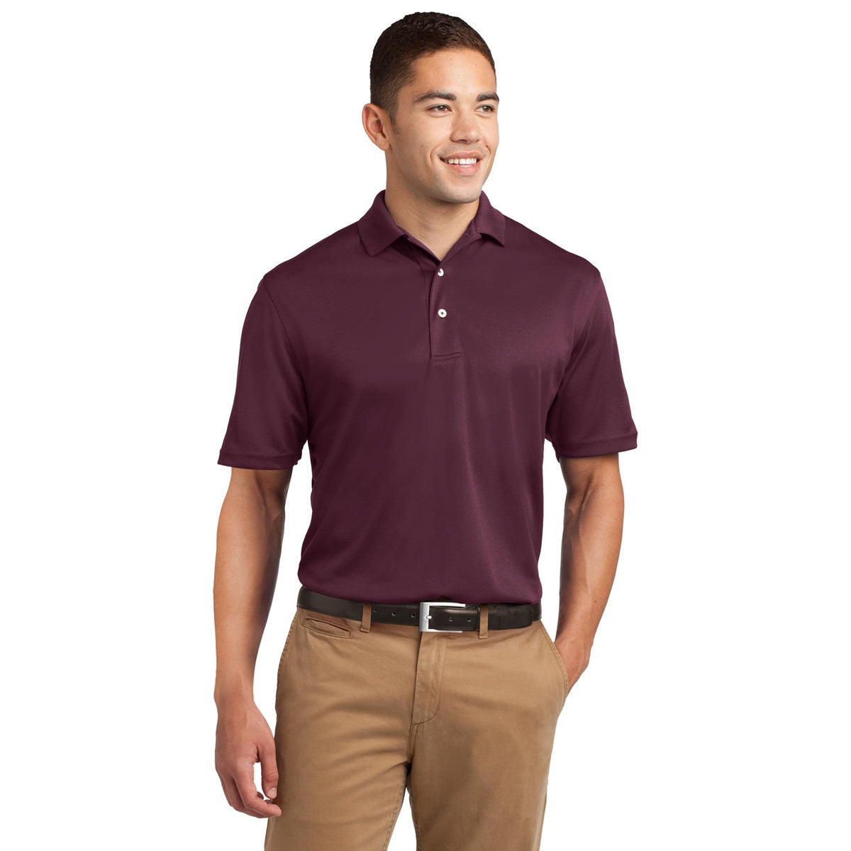 Black Polo Shirt - Sport-Tek - Breathable Fabric