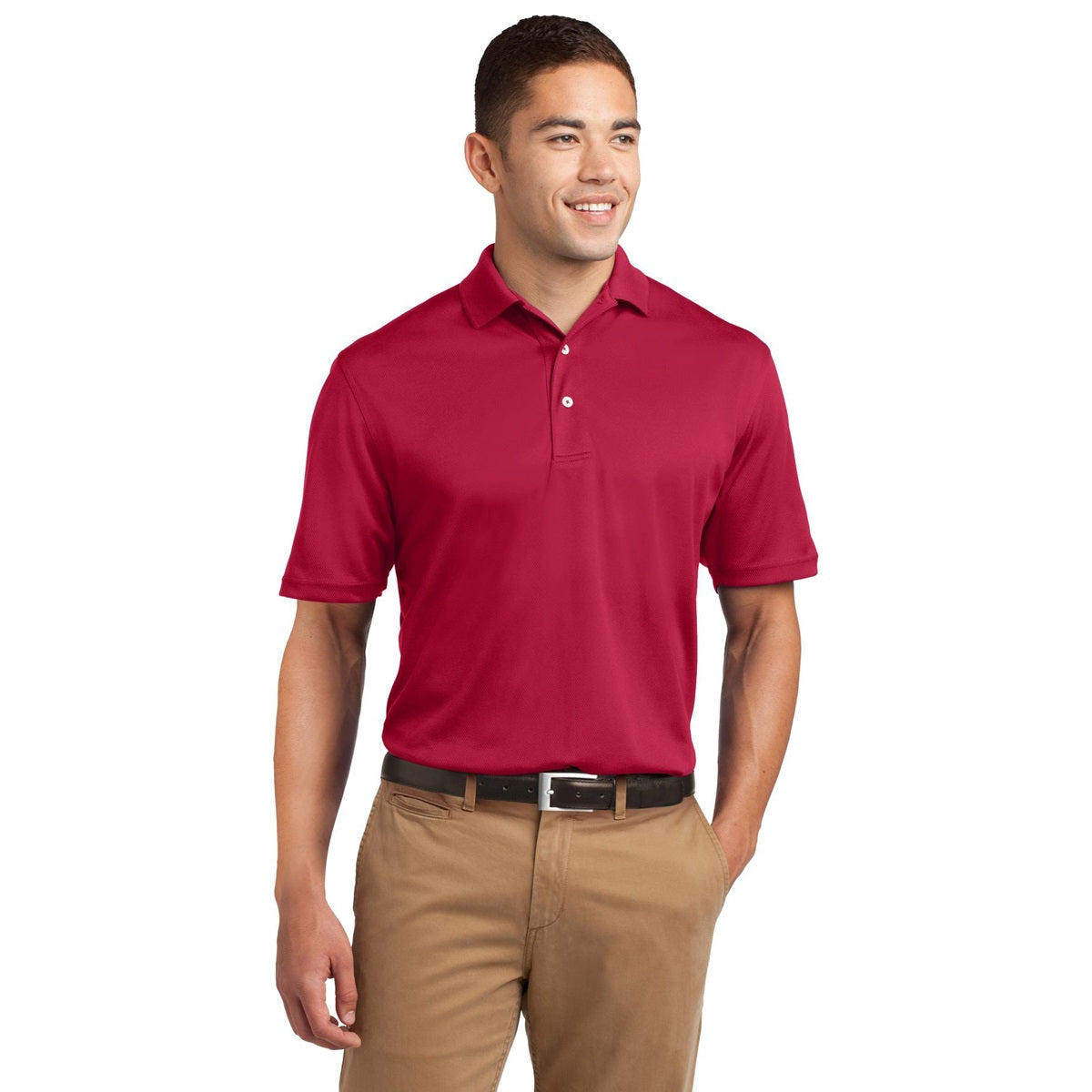 Black Polo Shirt - Sport-Tek - Breathable Fabric