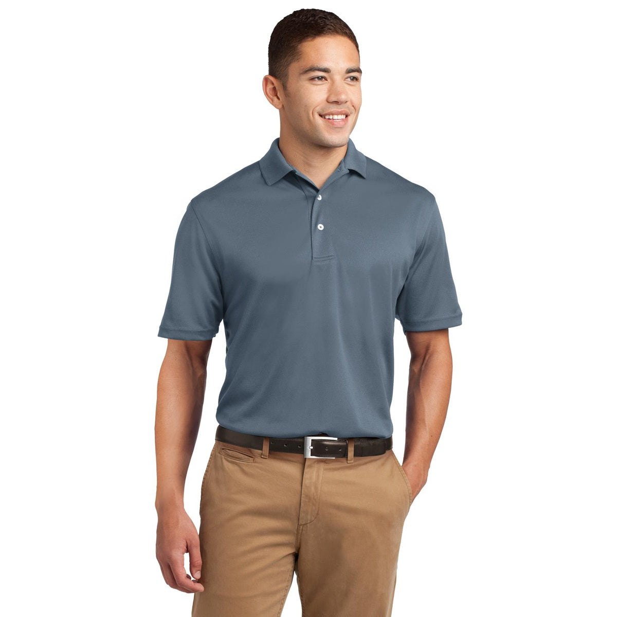 Black Polo Shirt - Sport-Tek - Breathable Fabric