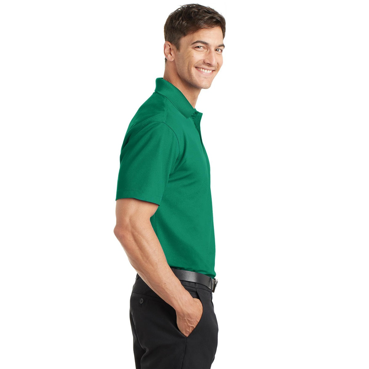 Autumn Orange Polo Shirts - Port Authority - Comfortable Fit