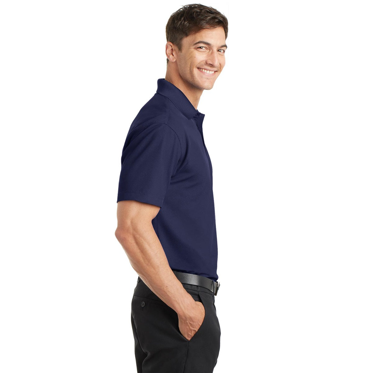 Autumn Orange Polo Shirts - Port Authority - Comfortable Fit