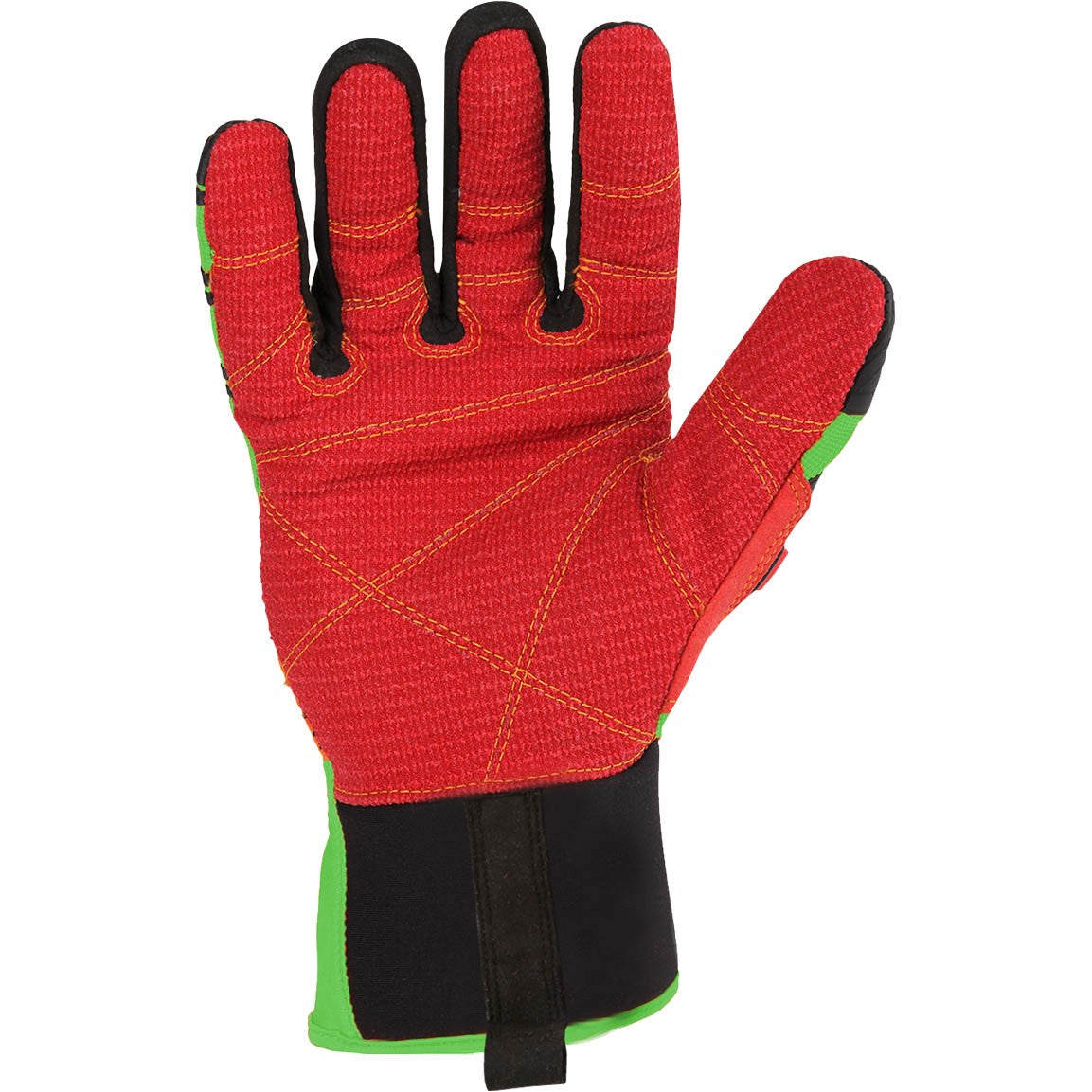 Green/Red Performance Gloves - Ironclad - Durable Cut Resistant