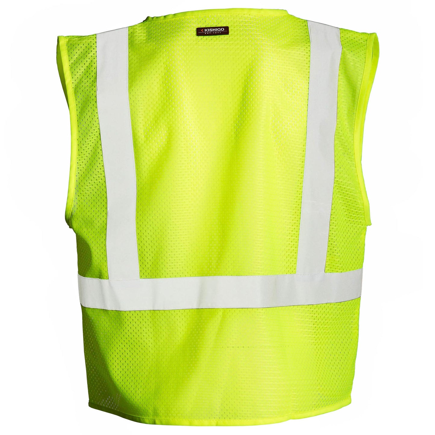 Yellow/Lime Safety Vests - Kishigo - Reflective Design