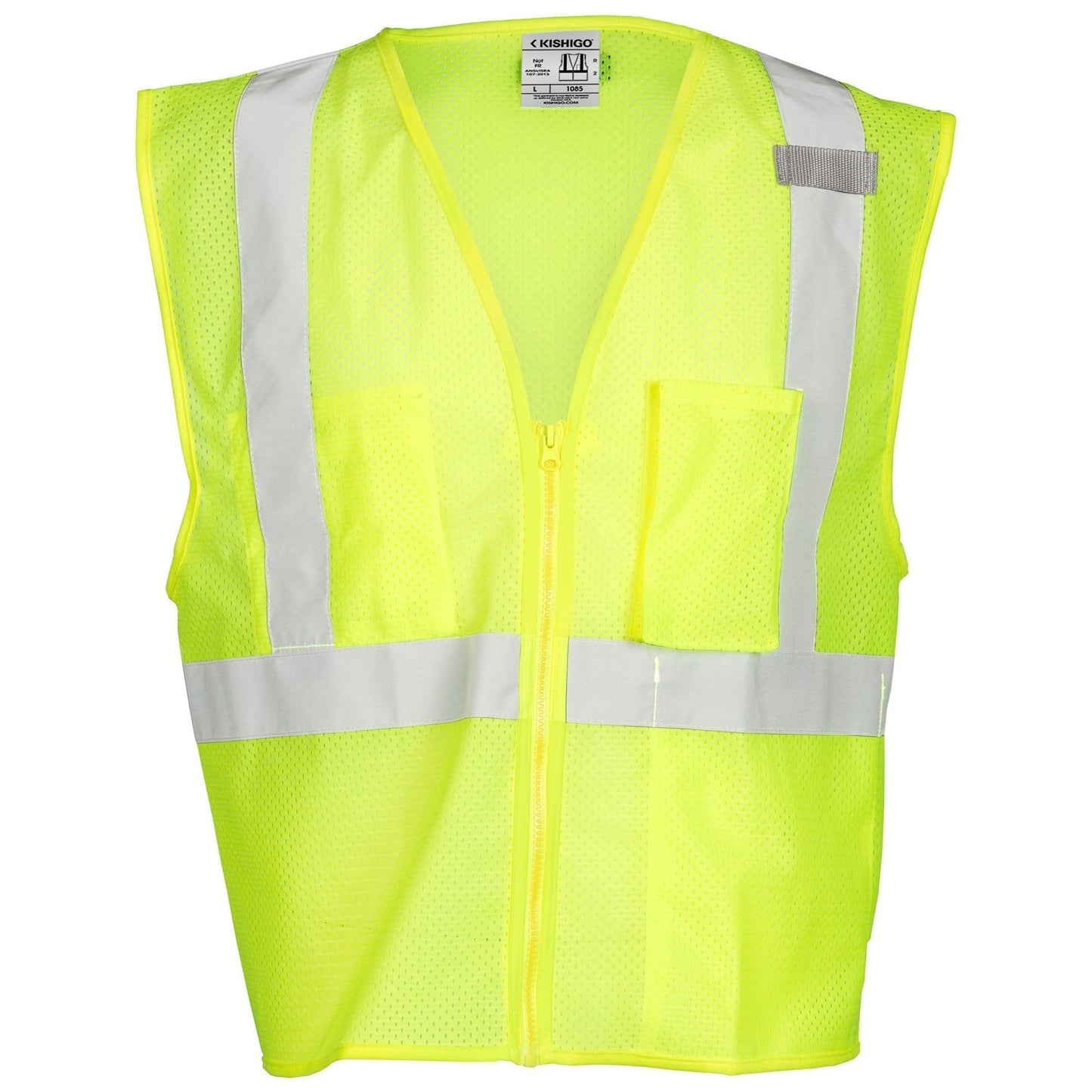 Yellow/Lime Safety Vest - Kishigo - Ultra-Cool Mesh