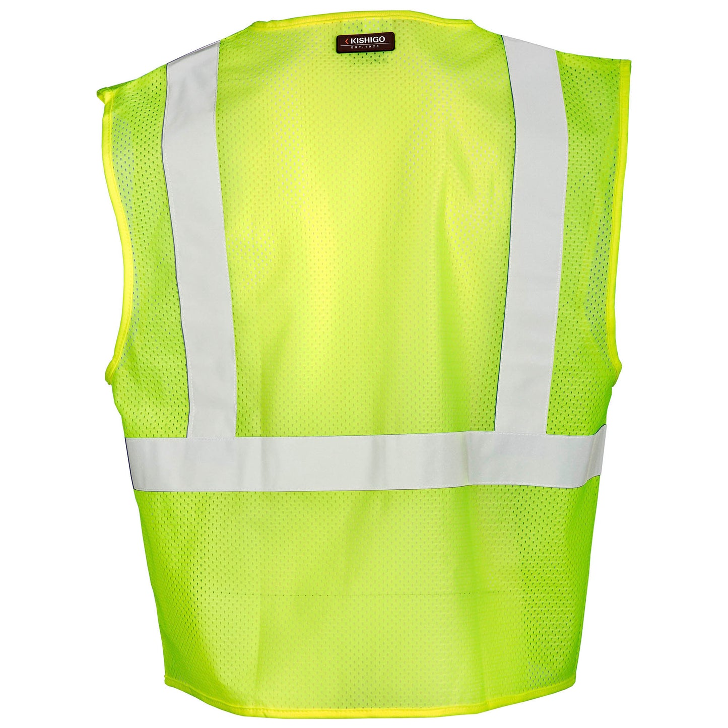 Yellow/Lime Safety Vest - Kishigo - Ultra-Cool Mesh