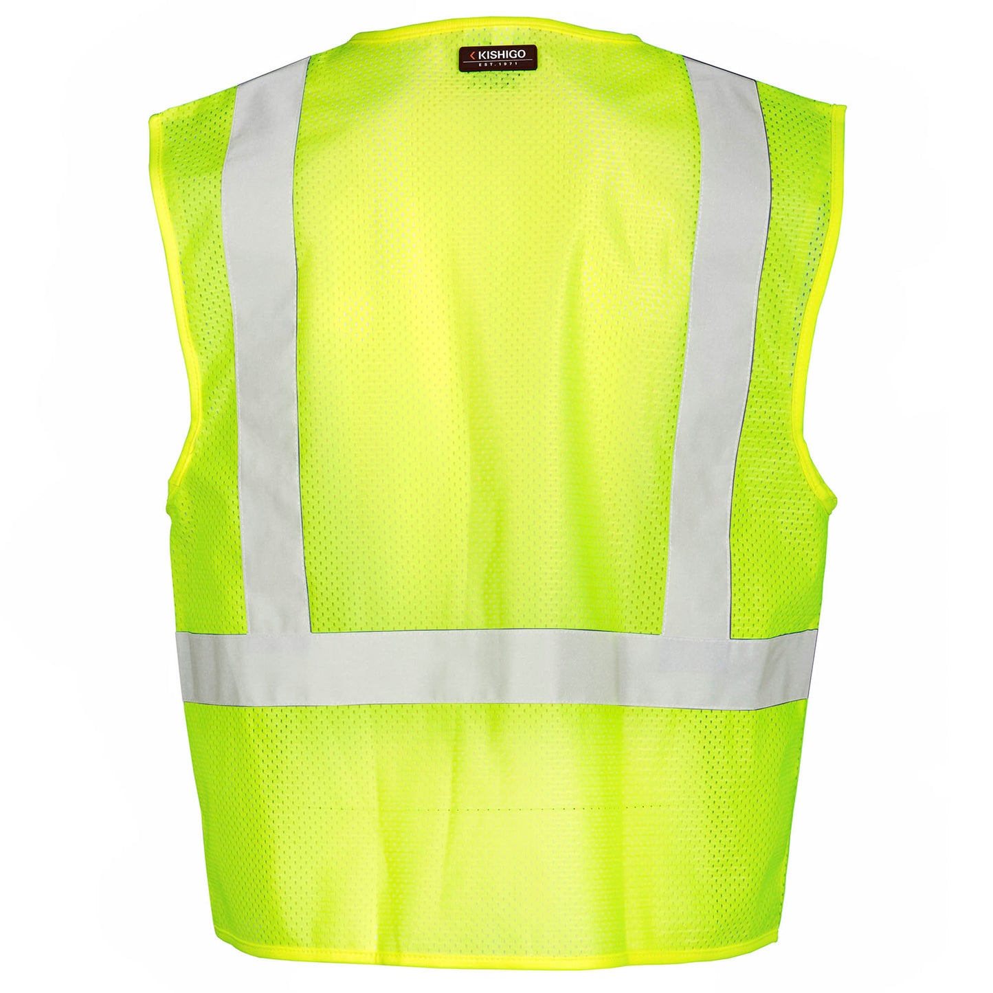Yellow/Lime Safety Vests - Kishigo - Reflective Design