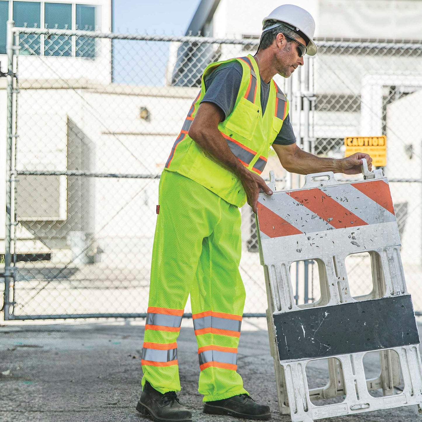 Yellow/Lime Safety Vest - Kishigo - Reflective Material