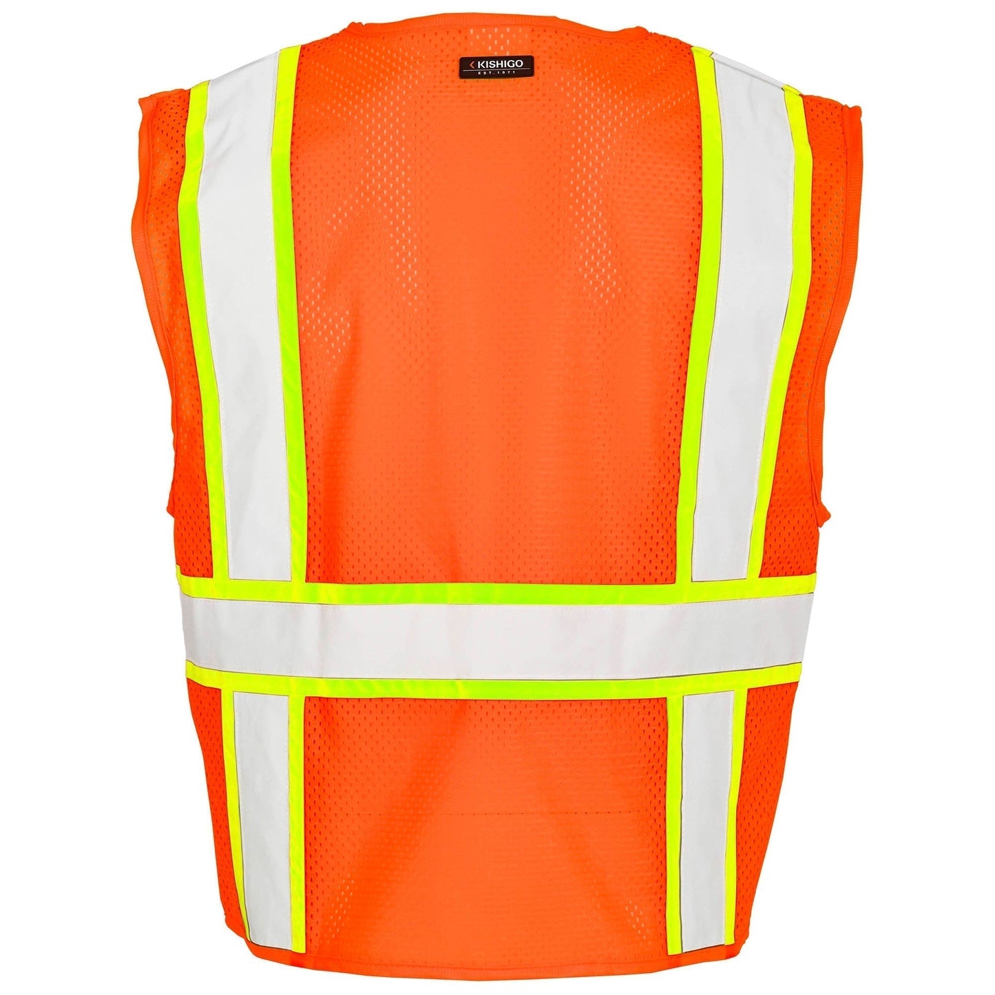 Yellow/Lime Safety Vest - Kishigo - Reflective Material