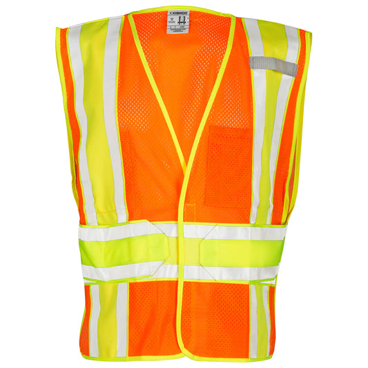Orange Safety Vests - Kishigo - Mesh Design