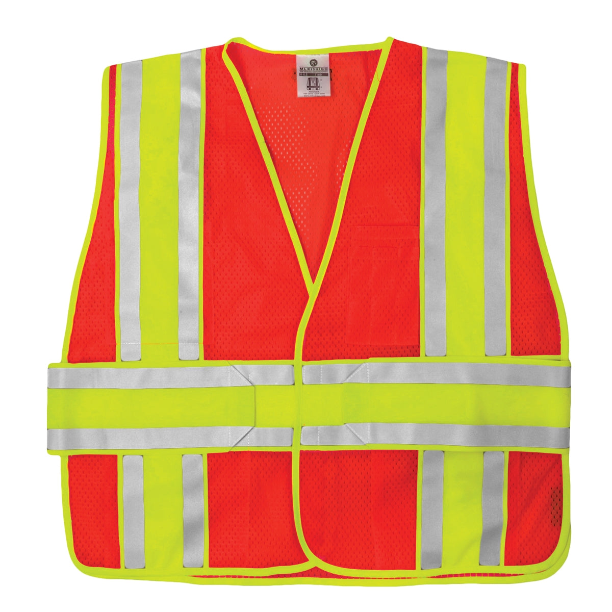 Orange Safety Vests - Kishigo - Mesh Design