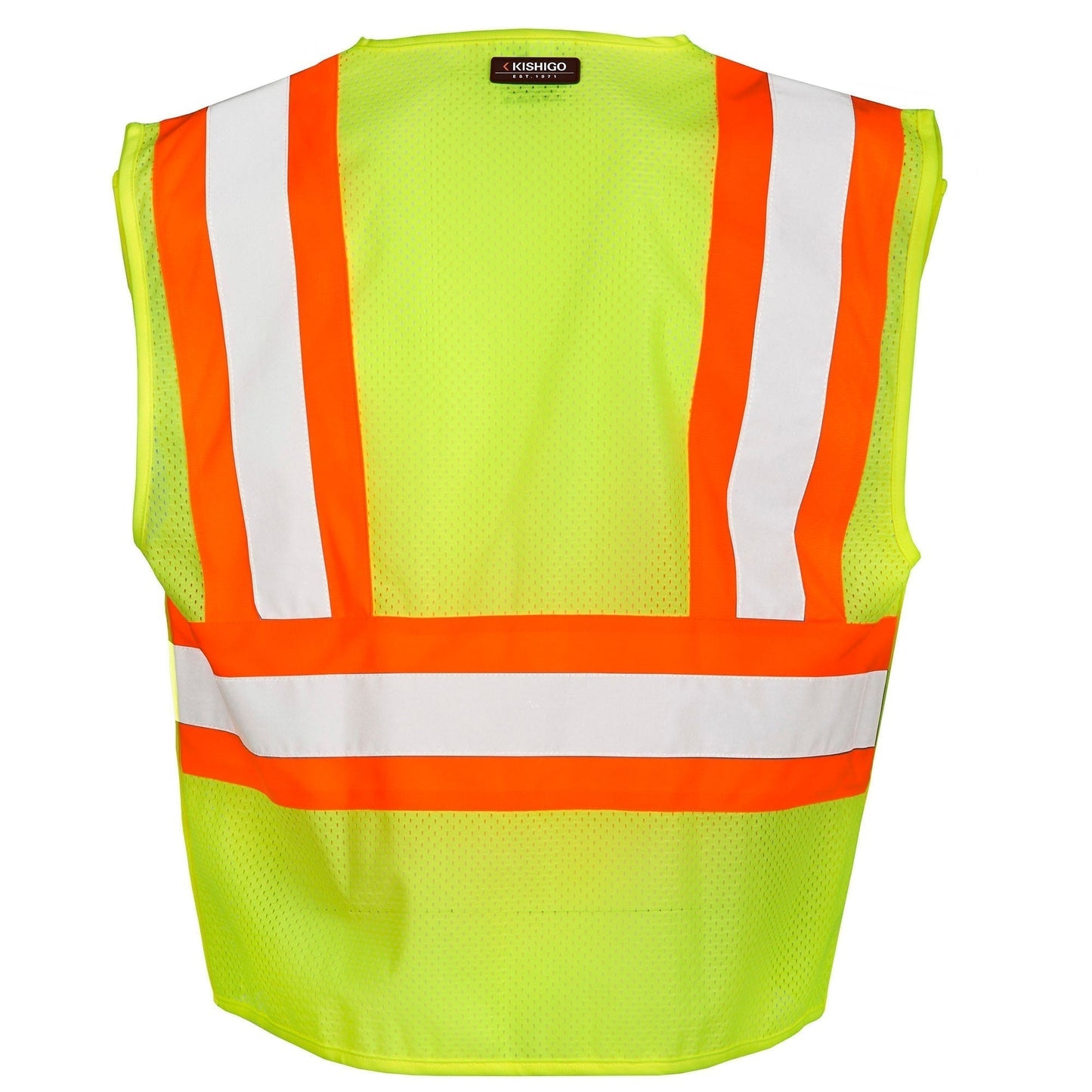 Yellow/Lime Safety Vest - Kishigo - Ultra-Cool Mesh
