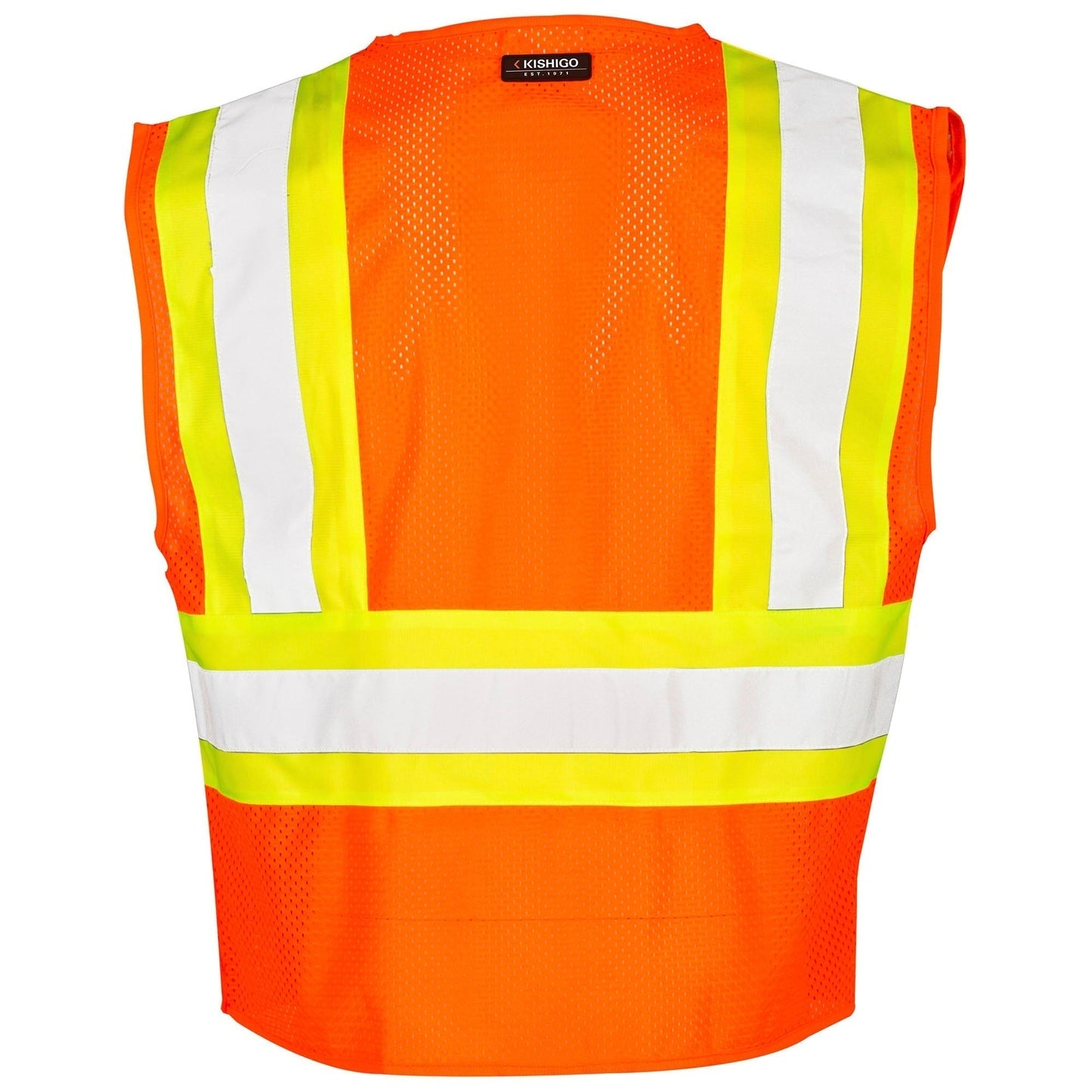 Yellow/Lime Safety Vest - Kishigo - Ultra-Cool Mesh