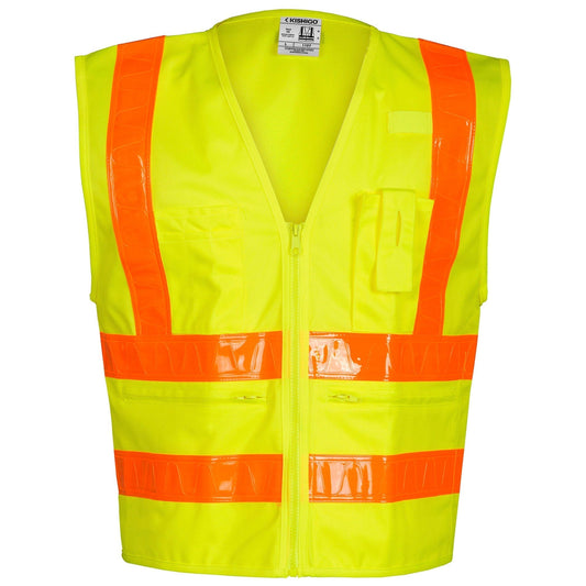 Yellow/Lime Safety Vests - Kishigo - Enhanced Visibility