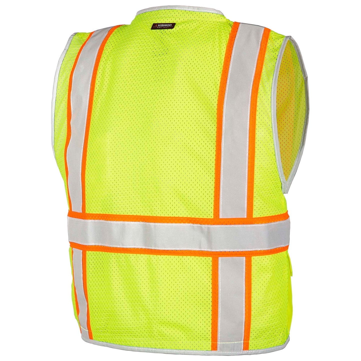 Yellow/Lime Safety Vests - Kishigo - Reflective Design