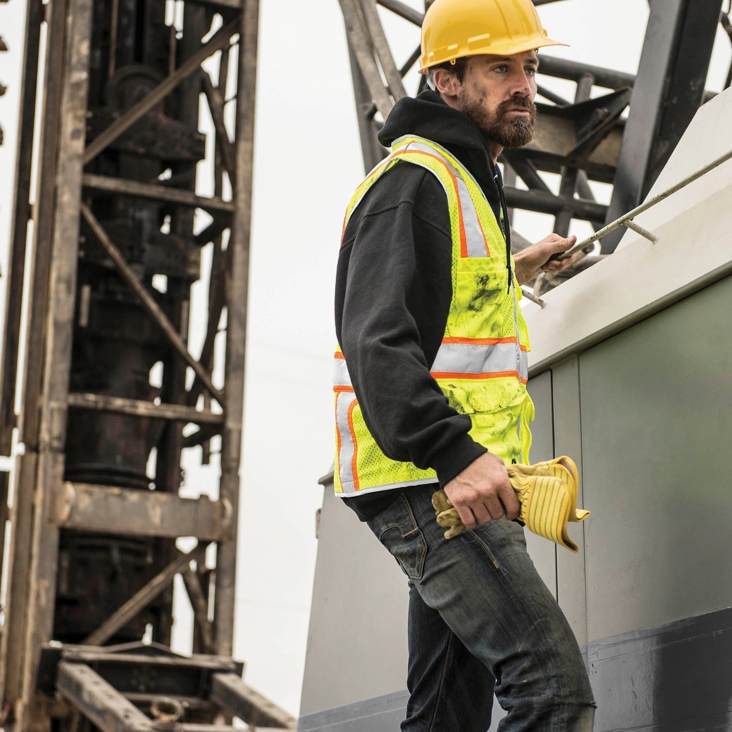Yellow/Lime Safety Vests - Kishigo - Reflective Design