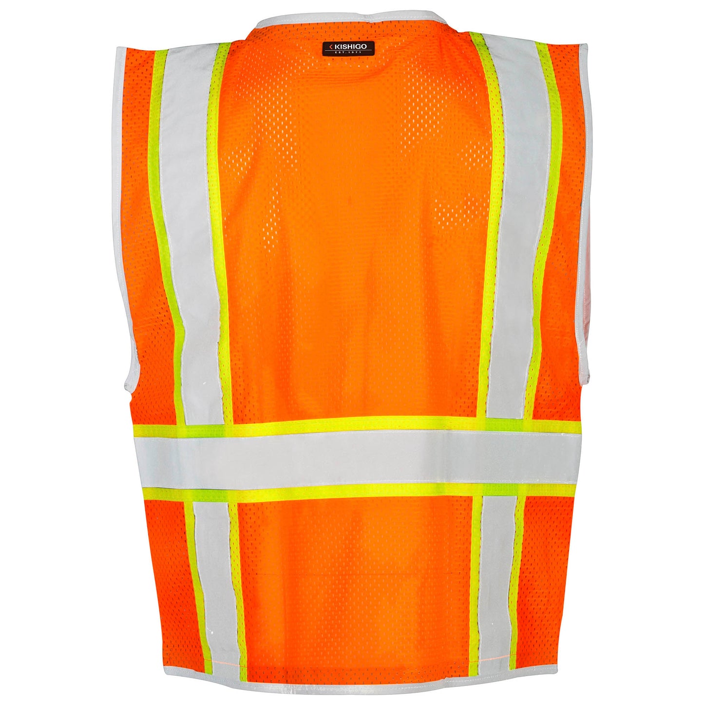 Yellow/Lime Safety Vests - Kishigo - Reflective Design