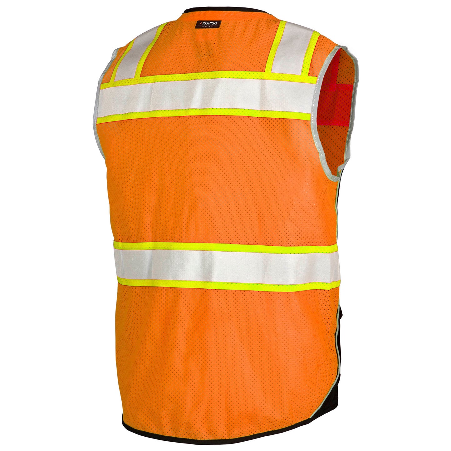 Yellow/Lime Safety Vest - Kishigo - Reflective Design