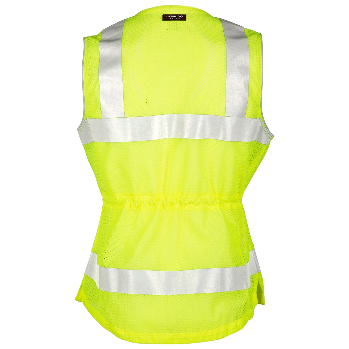 Yellow/Lime Safety Vest - Kishigo - Breathable Mesh