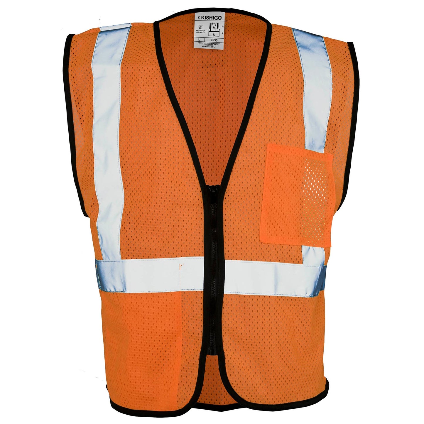 Yellow/Lime Safety Vests - Kishigo - Reflective Mesh
