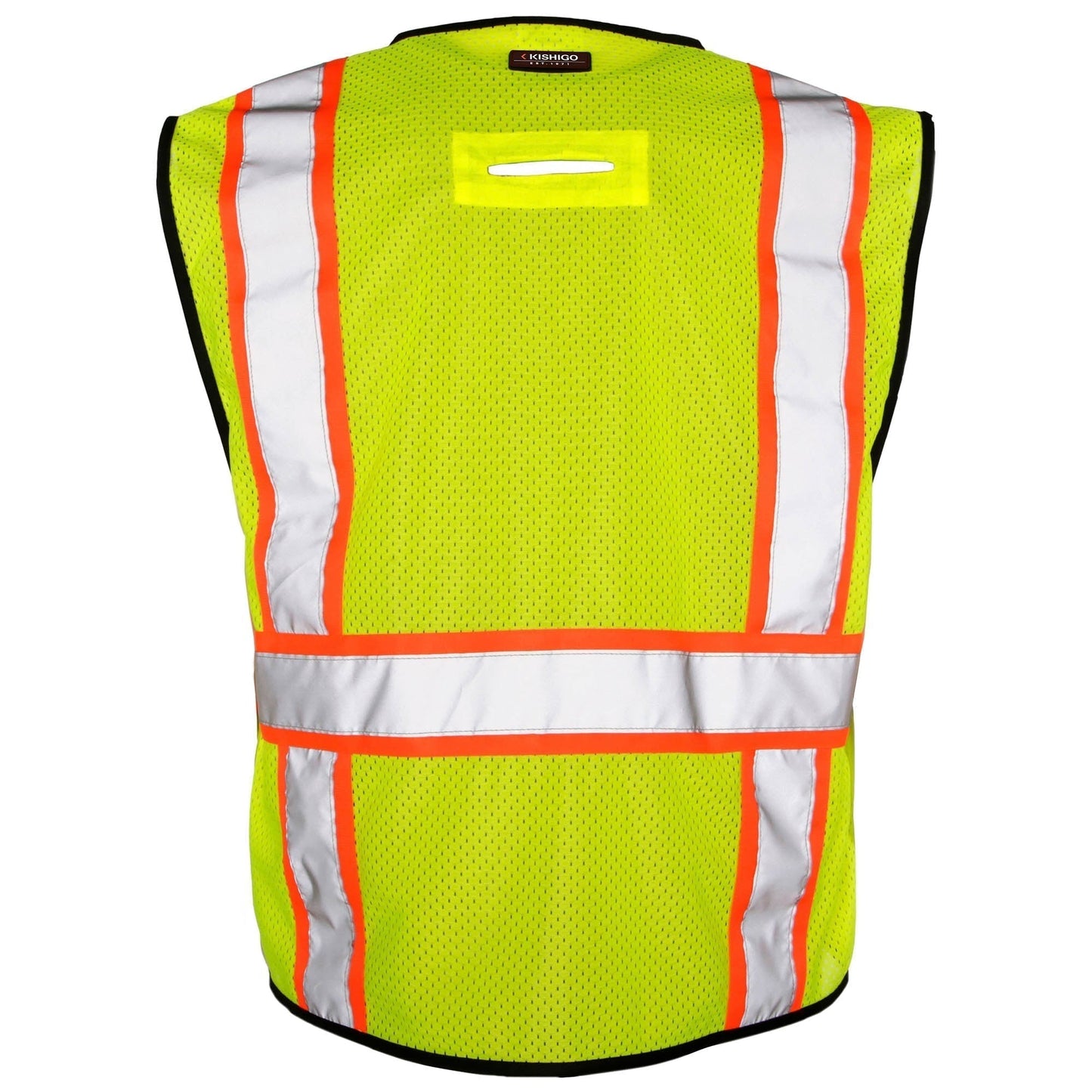 Yellow/Lime Safety Vest - Kishigo - Reflective Design
