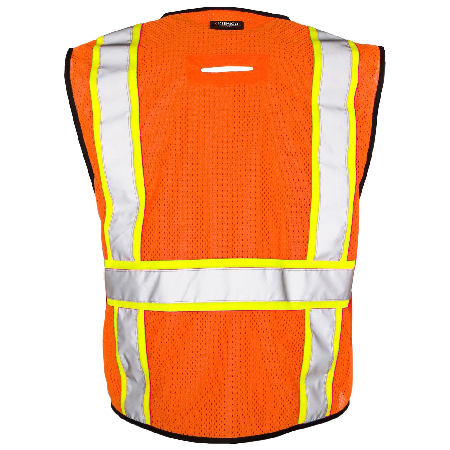 Yellow/Lime Safety Vest - Kishigo - Reflective Design