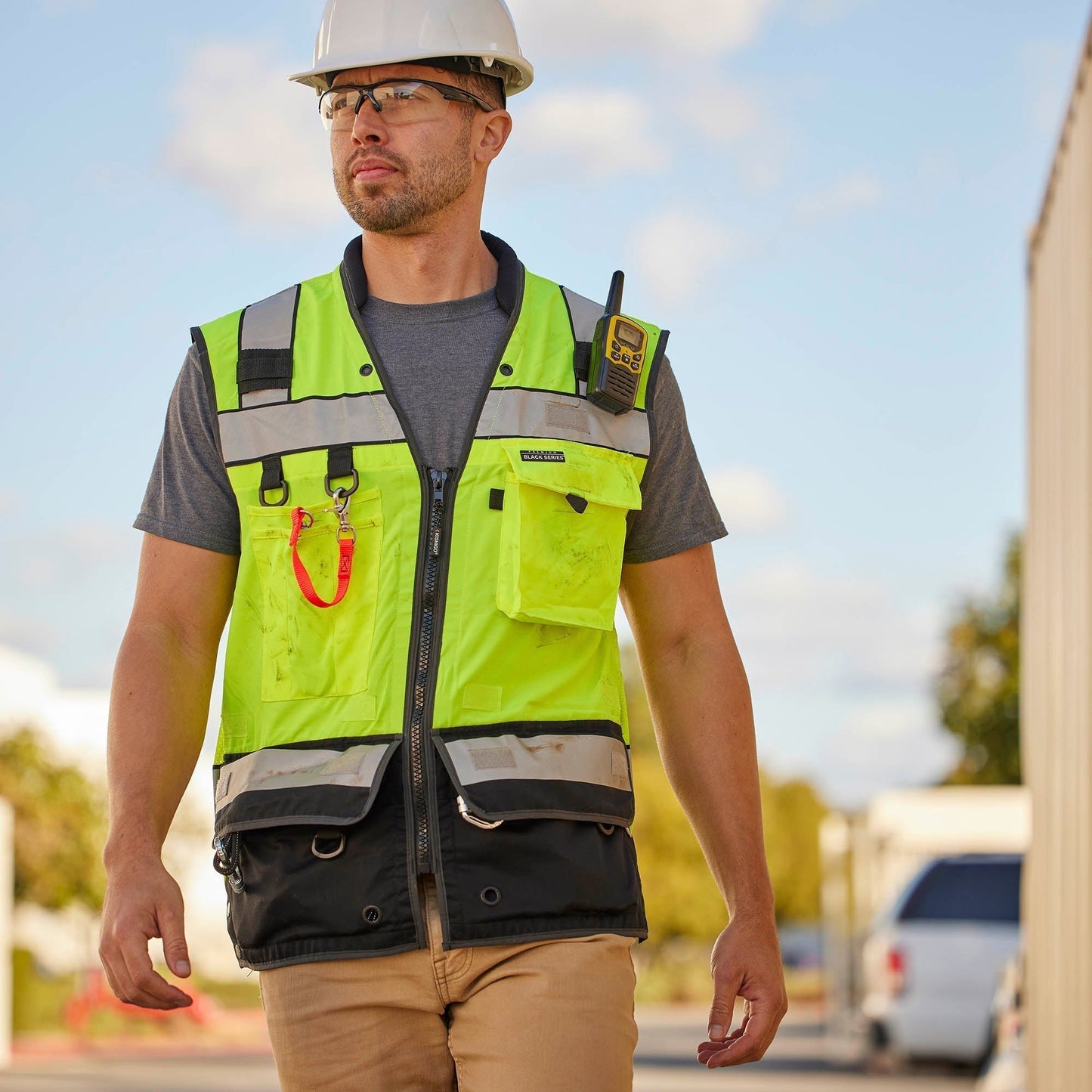Yellow/Lime Safety Vests - Kishigo - Reflective Design