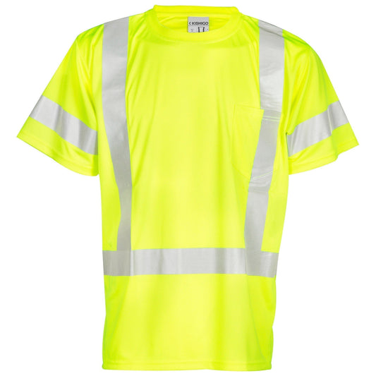 Orange Safety Shirts - Kishigo - Reflective Material