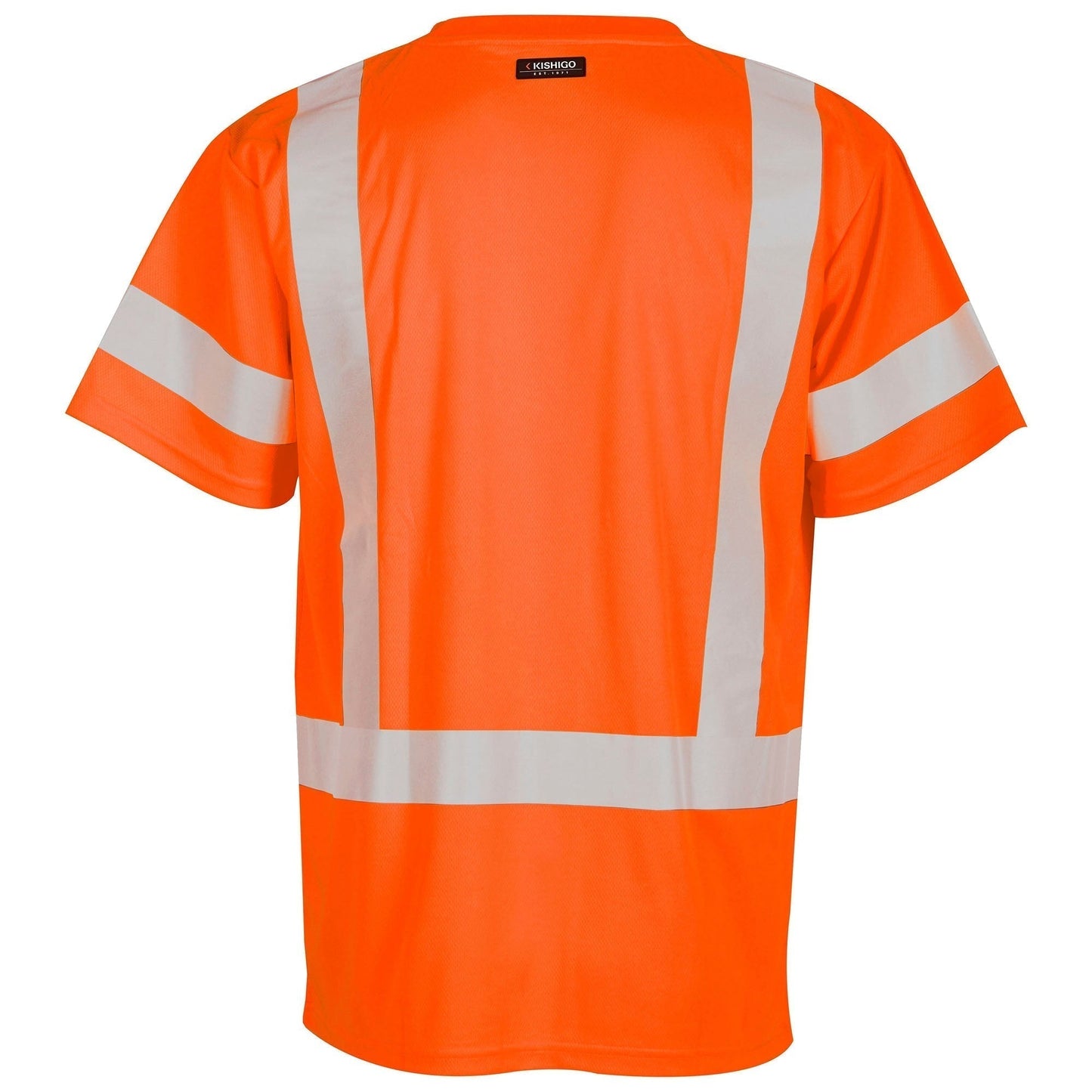 Orange Safety Shirts - Kishigo - Reflective Material