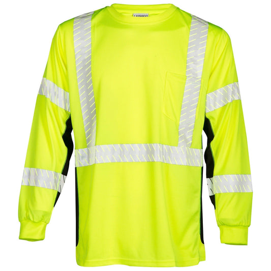 Yellow/Lime Safety Shirt - Kishigo - Breathable Fabric