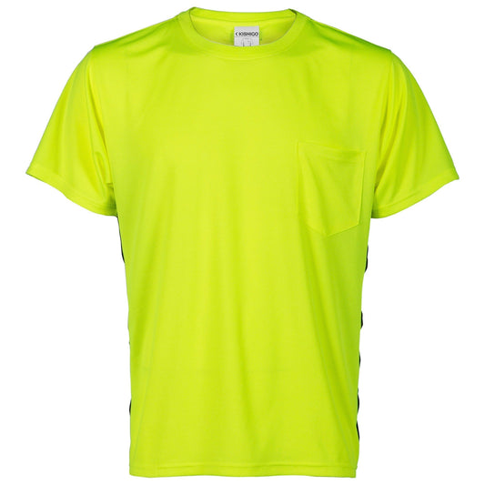 Yellow/Lime Safety Shirts - Kishigo - Moisture-Wicking