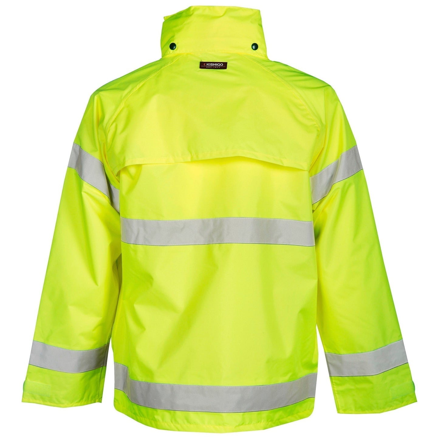 Yellow/Lime Rain Jacket - Kishigo - Waterproof Design