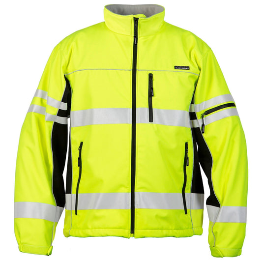 Yellow/Lime Safety Jacket - Kishigo - Reflective Shell