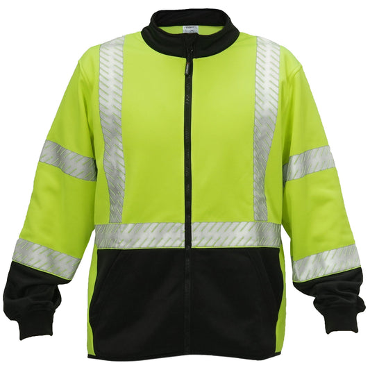Yellow/Lime Safety Sweatshirts - Kishigo - Reflective Design
